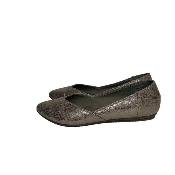 Coach and four metallic Flats 7 pointed toe - Picture 1 of 9
